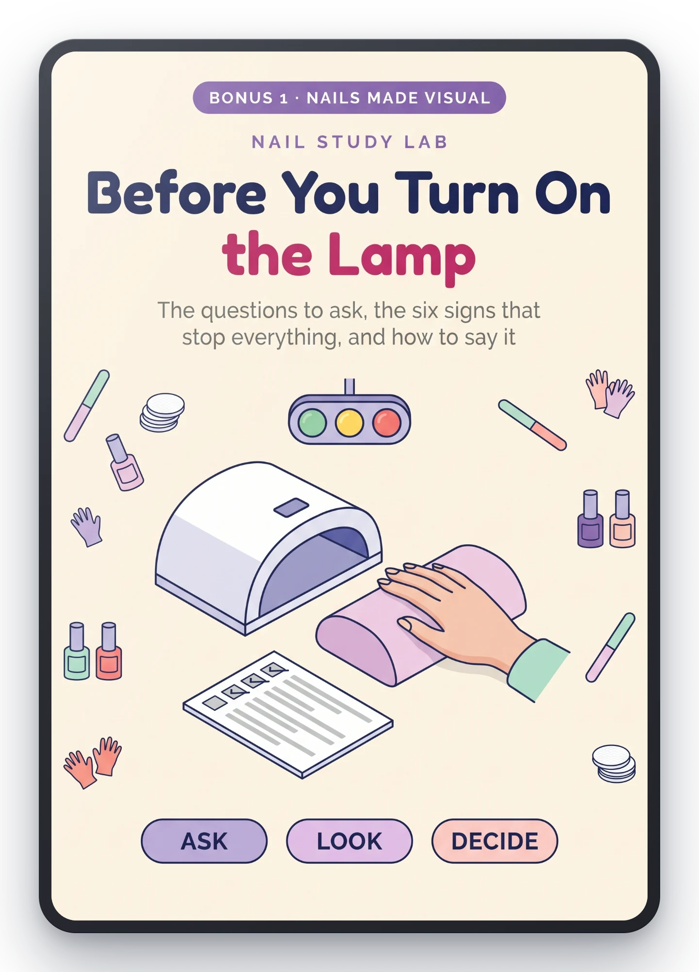 Before You Turn On the Lamp, the bonus that stops you before the lamp